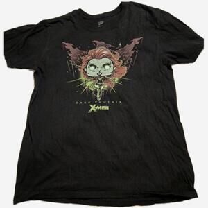 Funko POP Tees Marvel X-Men Dark Phoenix Large T-Shirt  2019 Convention  Sz L